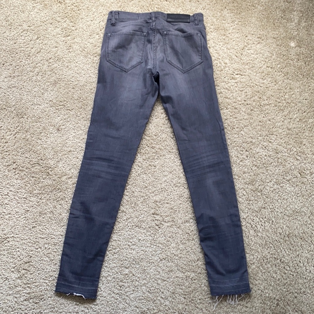 All Saints Gray Skinny Jeans 1